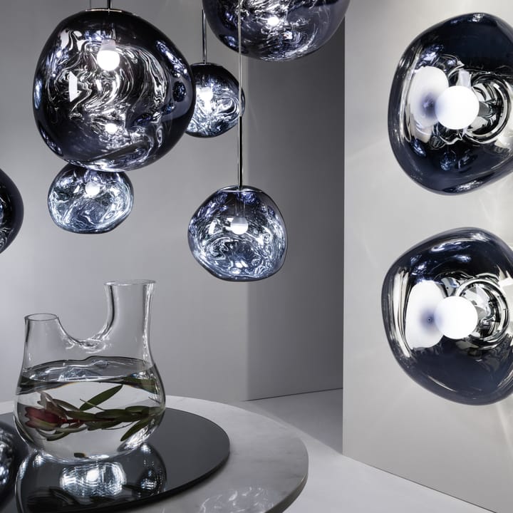 Plafoniera/parete LED Melt Surface, Smoke Tom Dixon