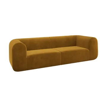 Plump divano modulare - Gold royal velvet, 3 posti - Tom Dixon