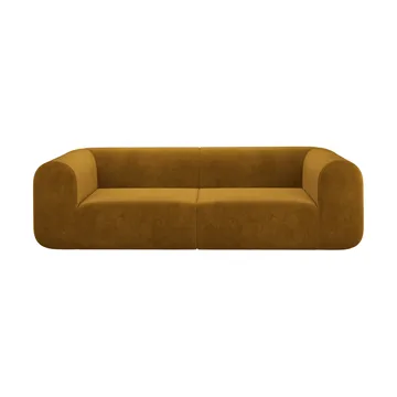 Plump divano modulare - Gold royal velvet, 3 posti - Tom Dixon