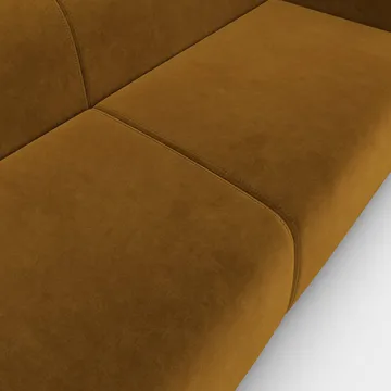 Plump divano modulare - Gold royal velvet, 3 posti - Tom Dixon