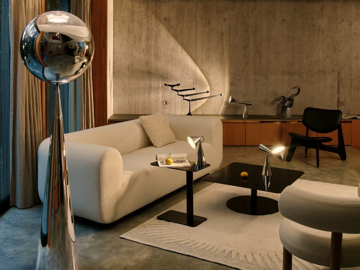 Portacandela Spin, Nero Tom Dixon