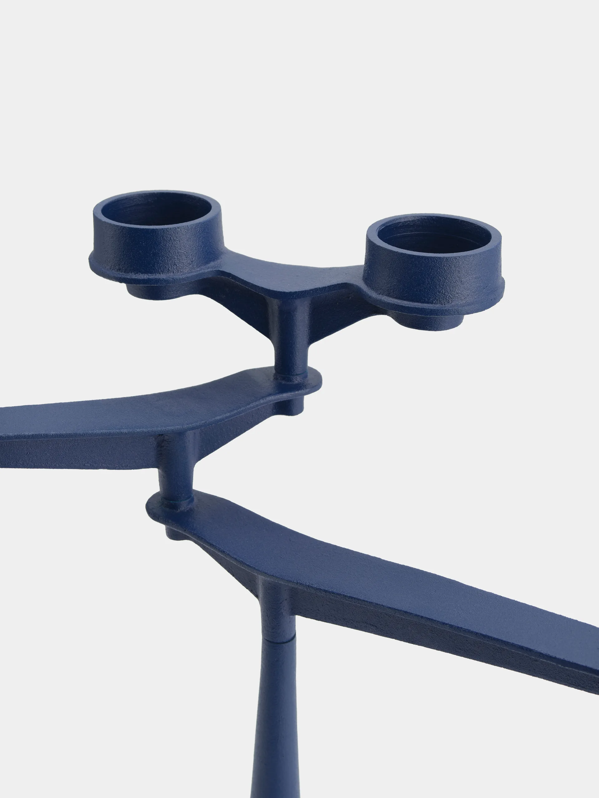 Portacandele Spin mini, Blu Tom Dixon