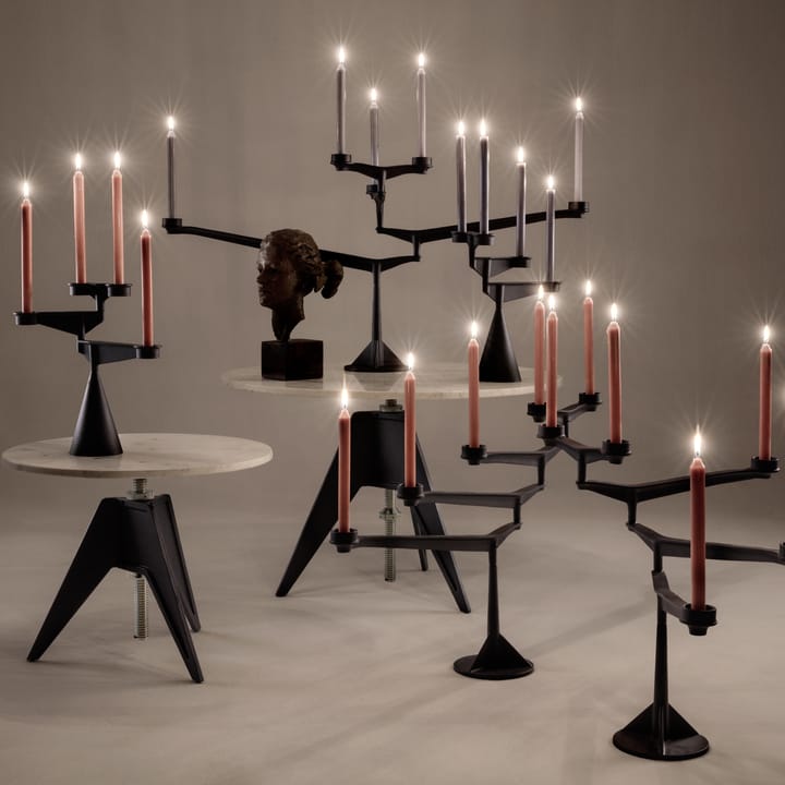 Portacandele Spin mini, Nero Tom Dixon
