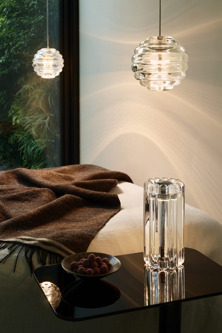 Press Sphere mini pendente LED Ø14,5 cm, Chiaro Tom Dixon