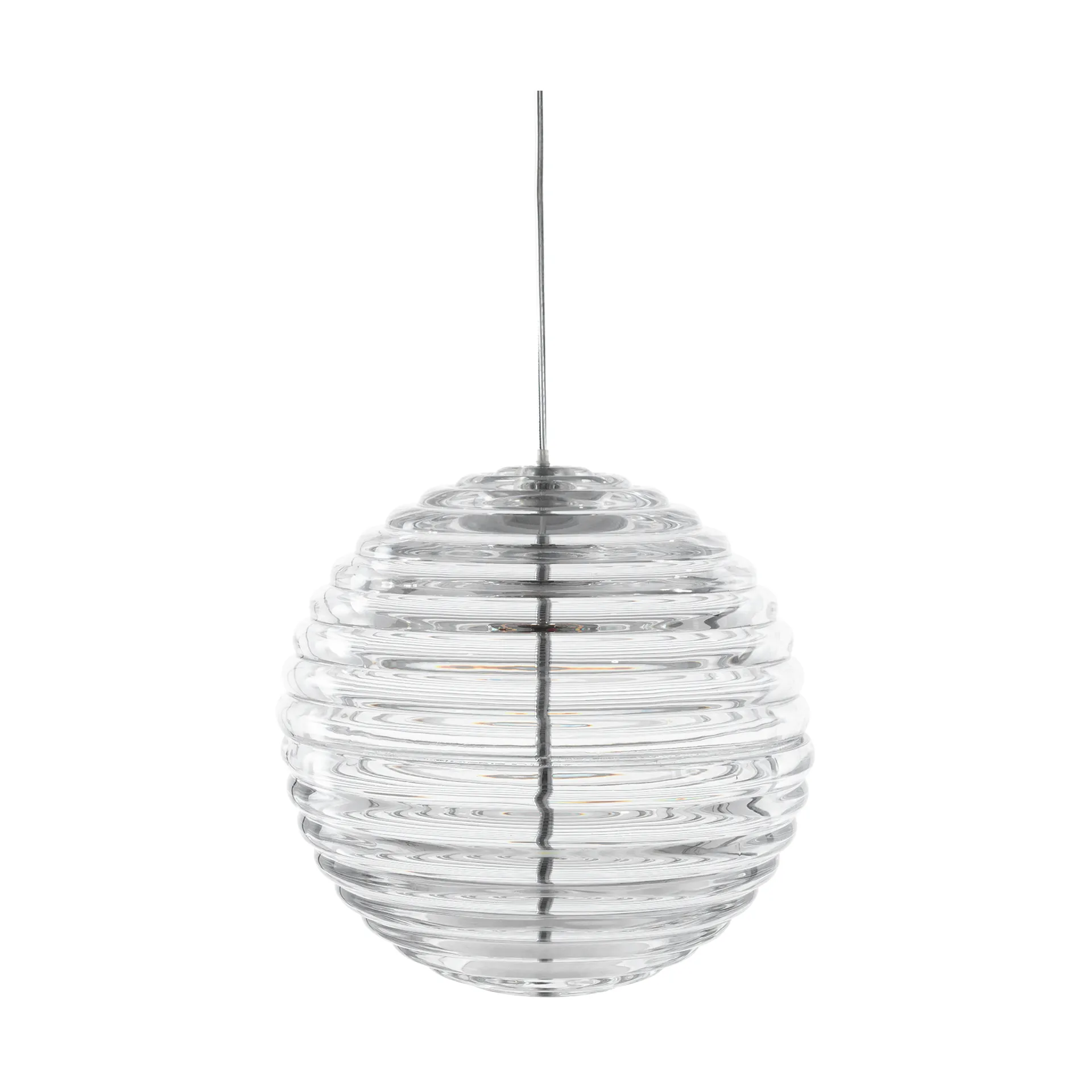 Press Sphere pendente LED Ø30 cm, Chiaro Tom Dixon