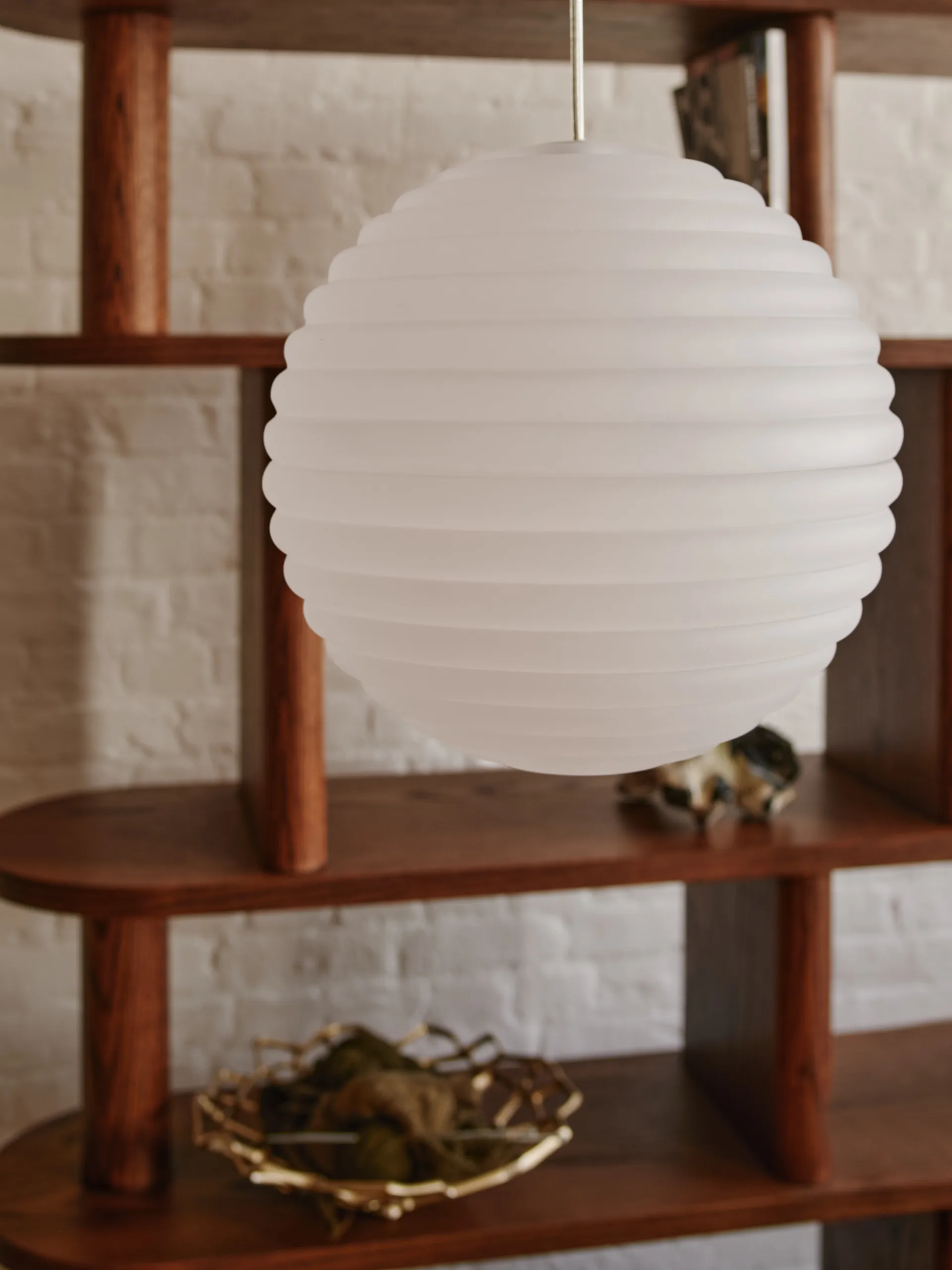 Press Sphere pendente LED Ø30 cm, Opaco Tom Dixon