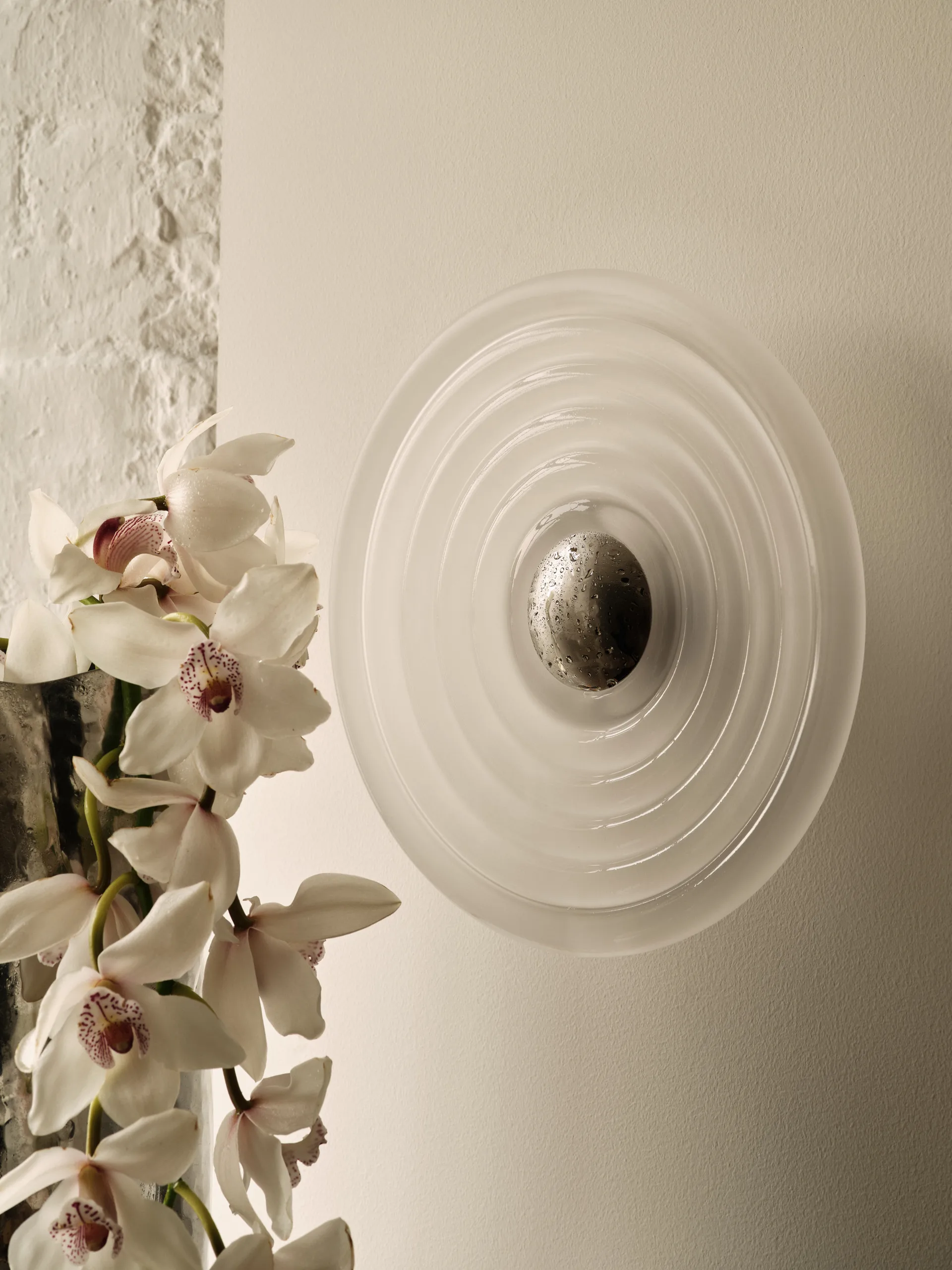 Press Surface lampada da parete large LED 35 cm, Opaco Tom Dixon
