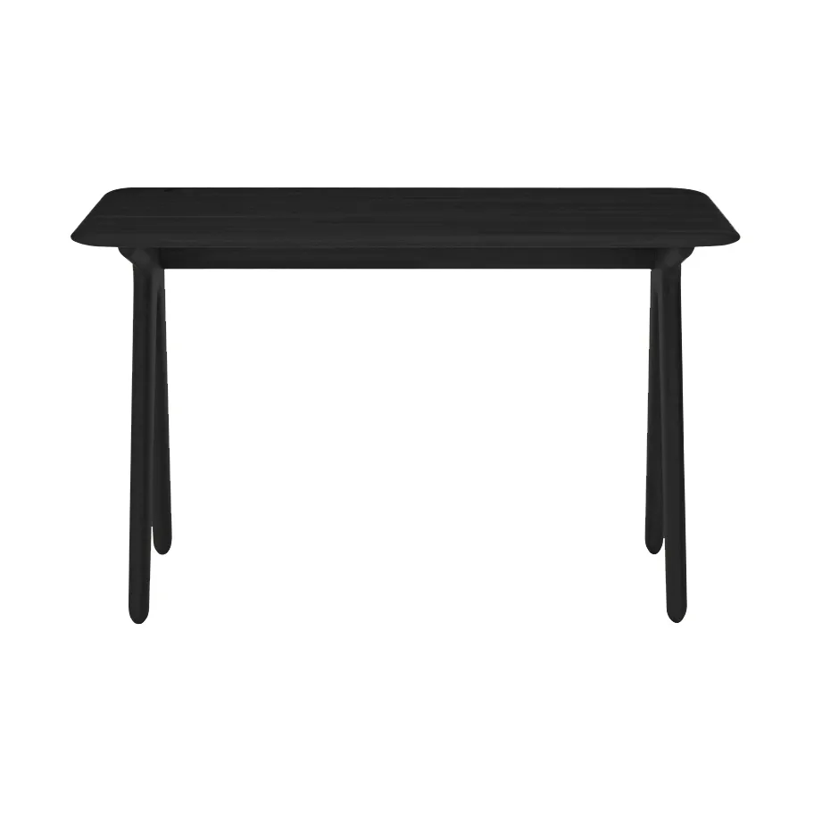 Scrivania Slab Individual 60x120 cm, Rovere nero Tom Dixon