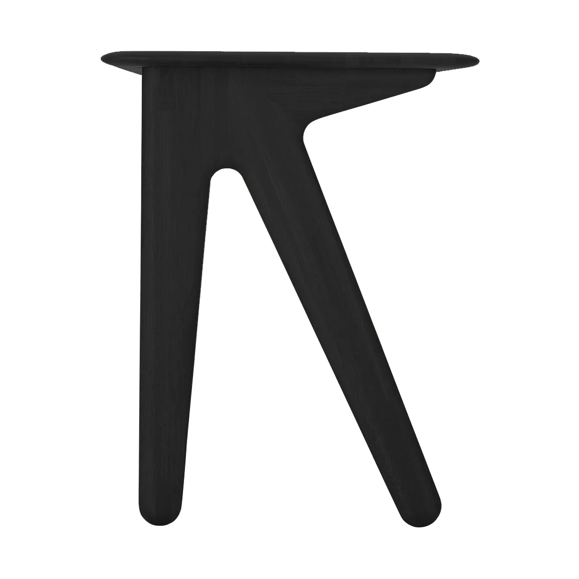 Scrivania Slab Individual 60x120 cm, Rovere nero Tom Dixon