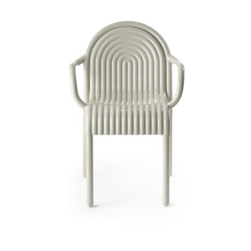 Sedia con braccioli Groove - Stucco - Tom Dixon