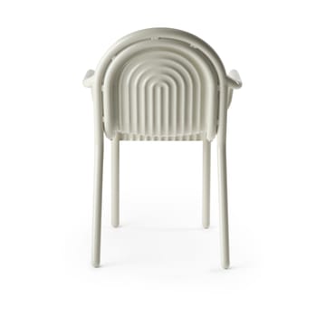 Sedia con braccioli Groove - Stucco - Tom Dixon
