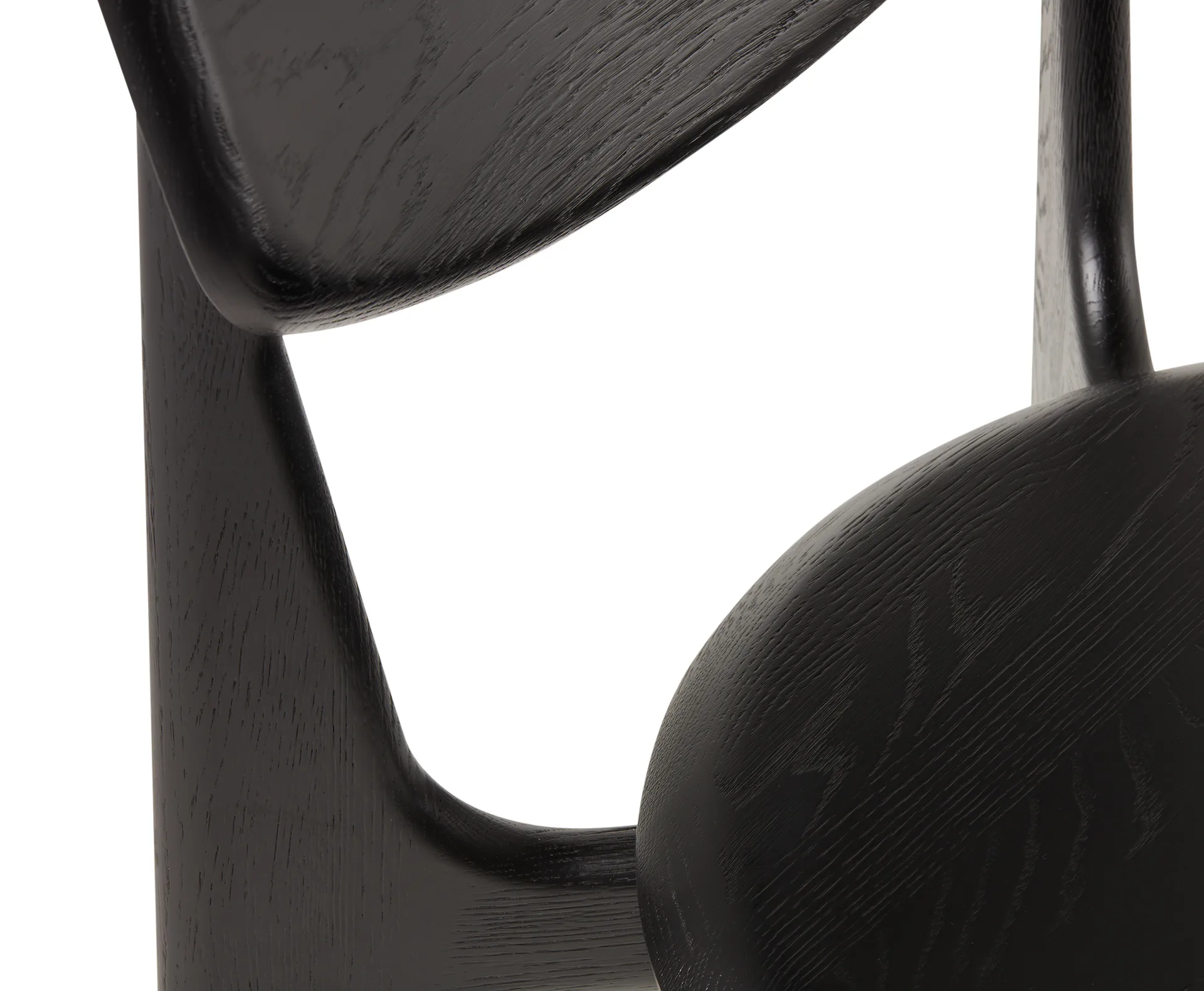 Sedia Slab Dining, Nero Tom Dixon
