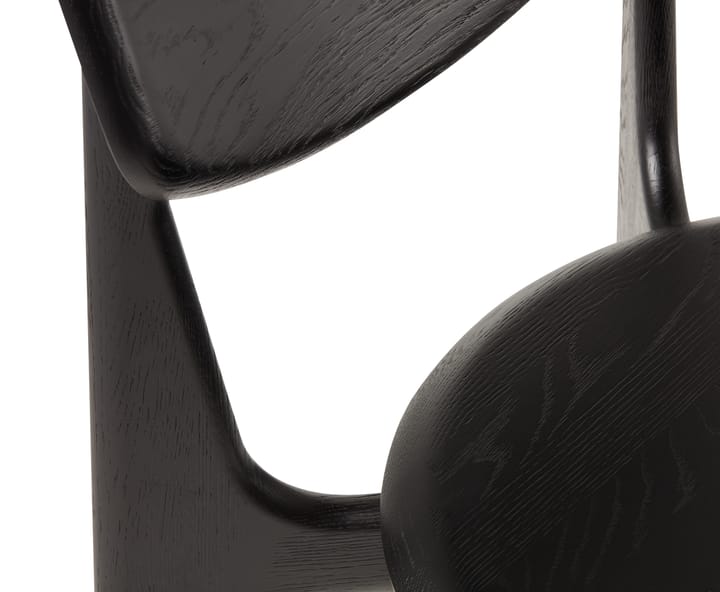 Sedia Slab Dining, Nero Tom Dixon