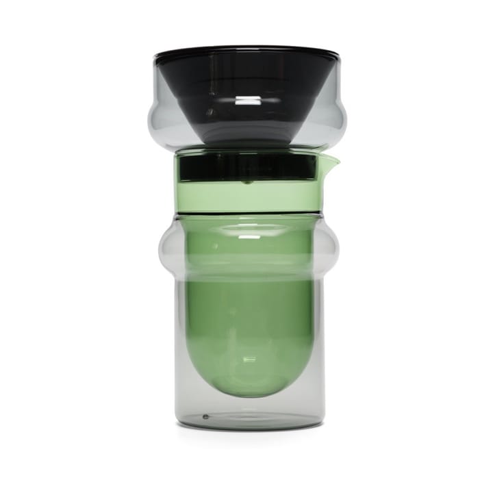 Set caraffa e filtro Bump 40 cl - Verde - Tom Dixon