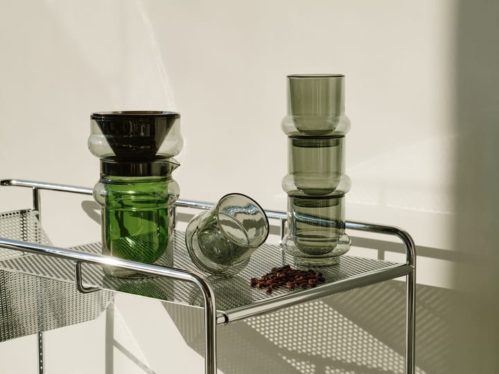 Set caraffa e filtro Bump 40 cl, Verde Tom Dixon