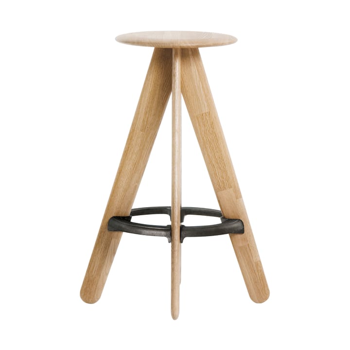 Sgabello da bar Slab 76 cm, Rovere massiccio Tom Dixon