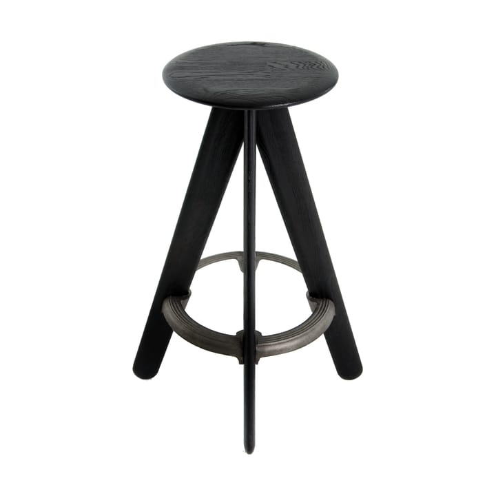 Sgabello da bar Slab 76 cm - Rovere nero - Tom Dixon