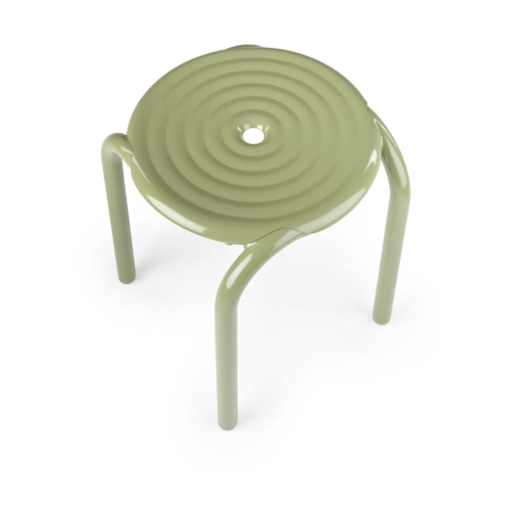 Sgabello Groove 45 cm, Muschio Tom Dixon