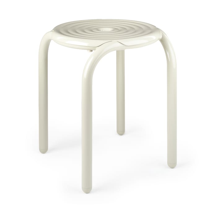 Sgabello Groove 45 cm - Putty - Tom Dixon