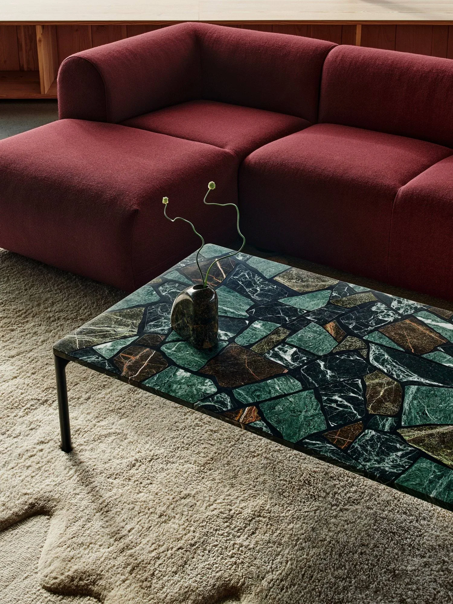 Smash tavolino, Green, 120x75x34 cm Tom Dixon
