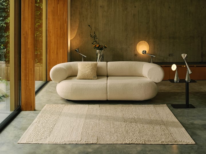 Tappeto Knotty, Bianco 170x240 cm Tom Dixon