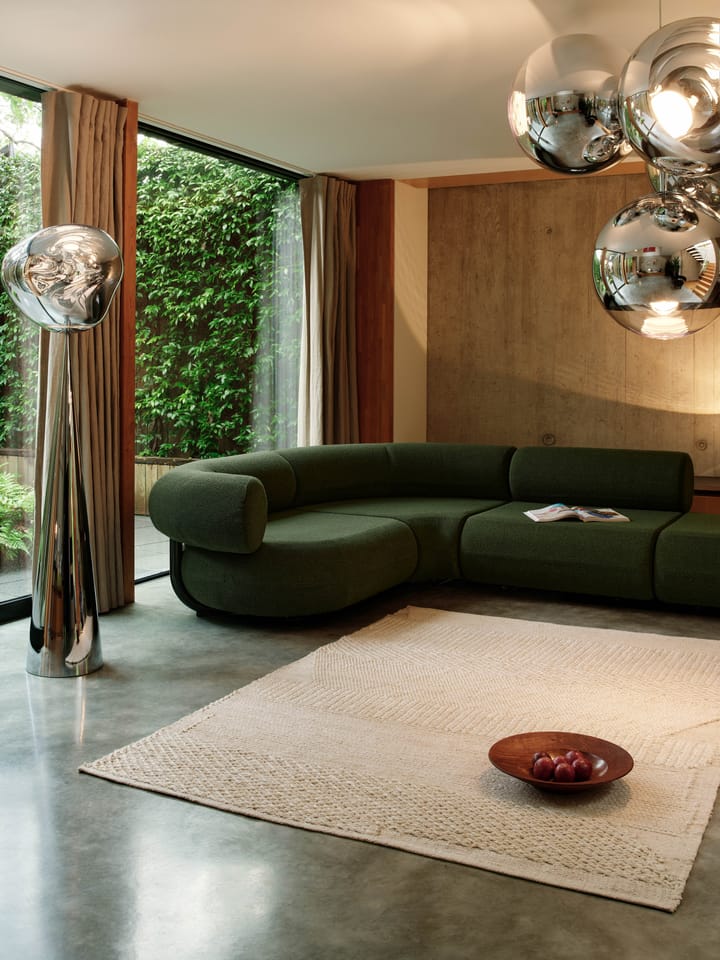 Tappeto Knotty, Bianco 170x240 cm Tom Dixon