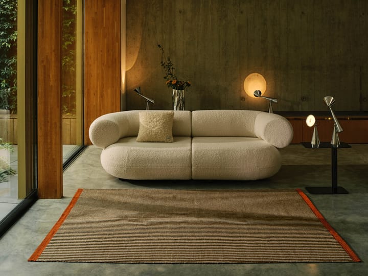 Tappeto Line, Nero 200x300 cm Tom Dixon