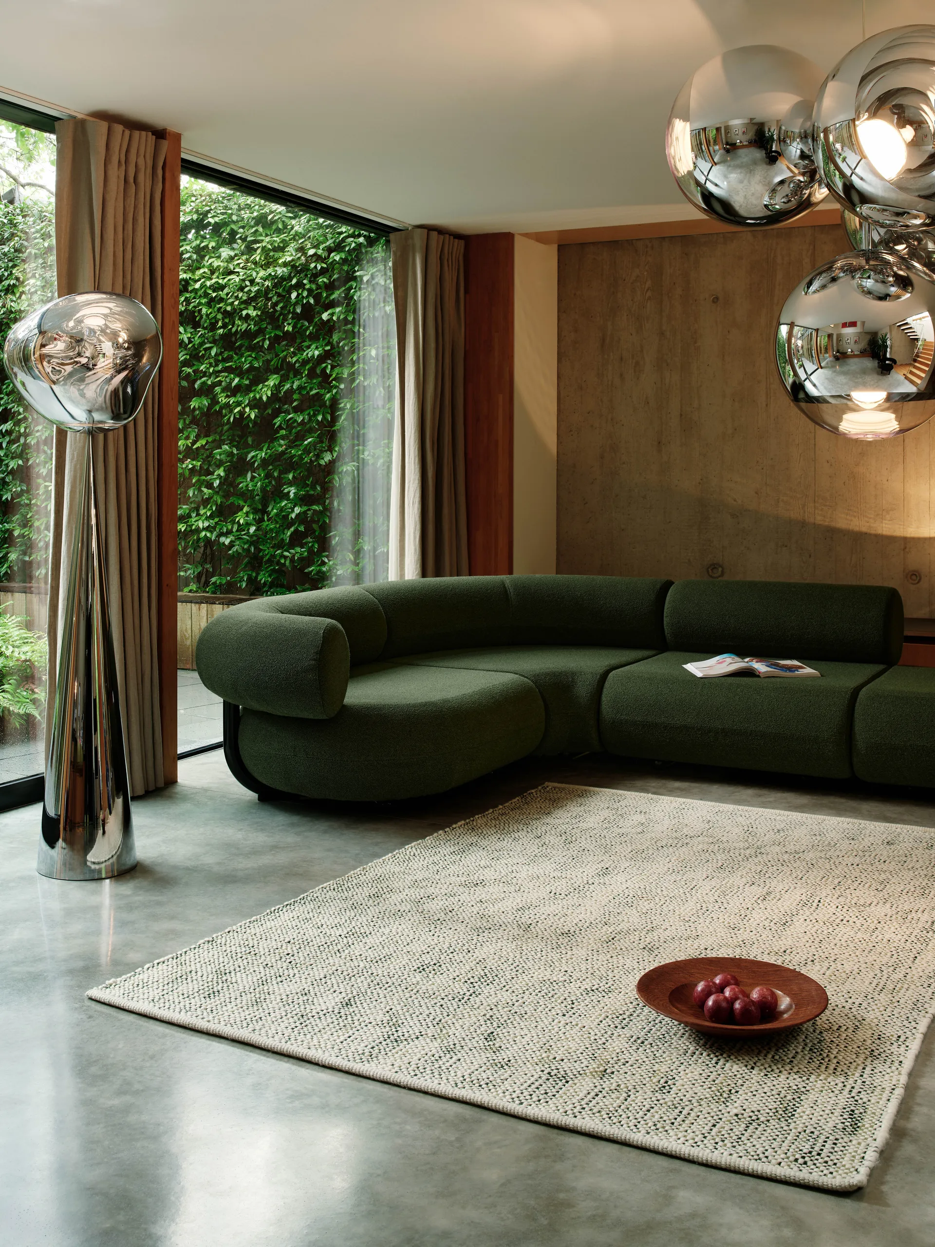 Tappeto Tweed, Verde 170x240 cm Tom Dixon