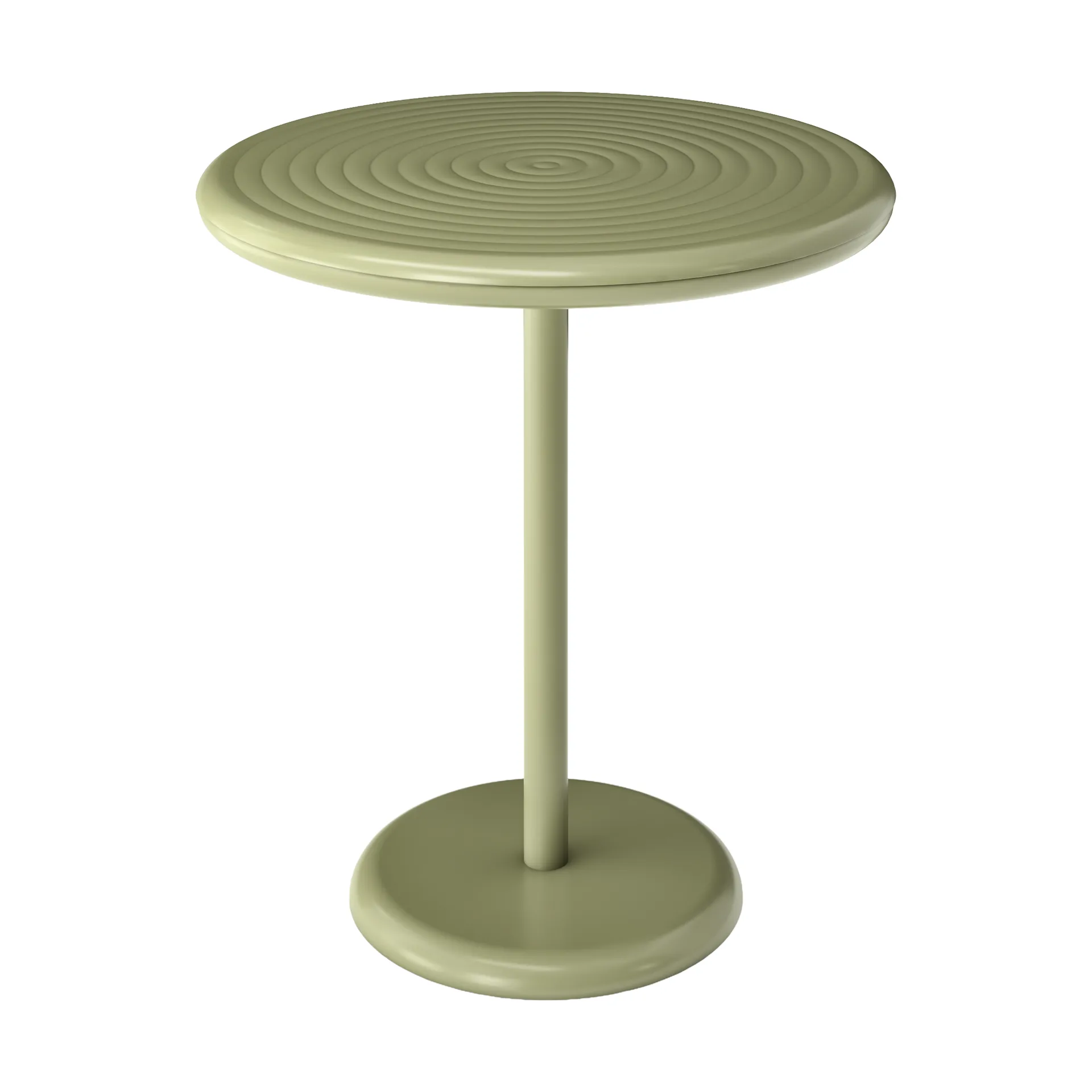 Tavolino da caffè Groove rotondo - Moss, Ø70 cm Tom Dixon