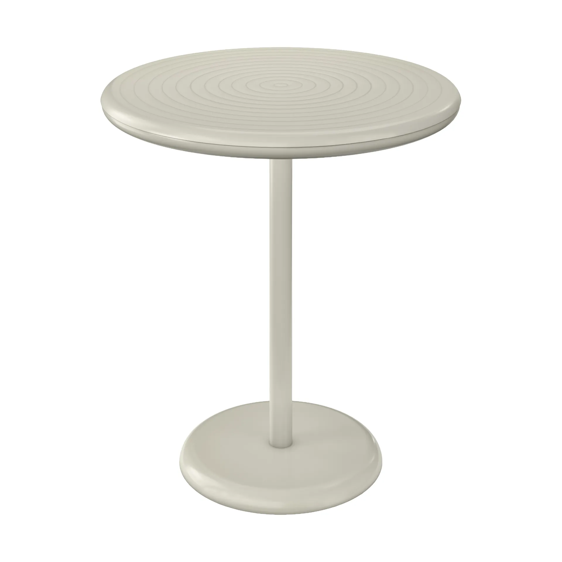 Tavolino da caffè Groove rotondo - Putty, Ø70 cm Tom Dixon