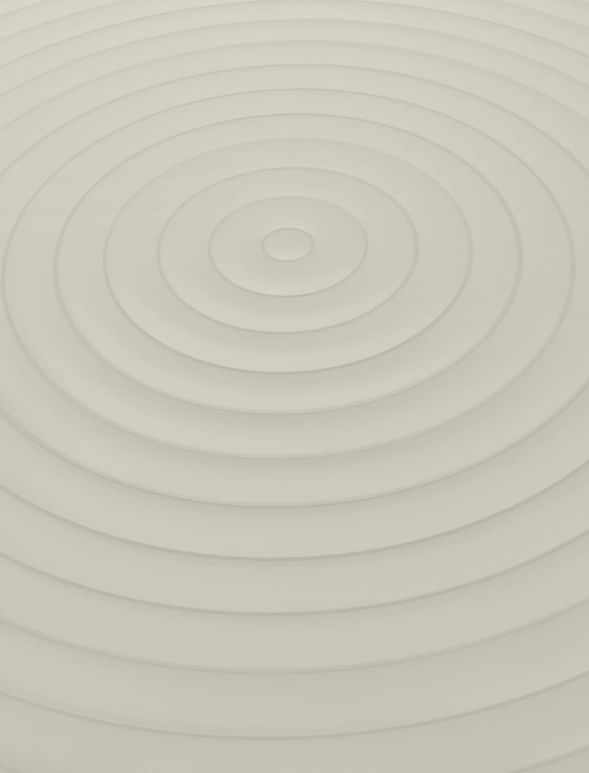 Tavolino da caffè Groove rotondo - Putty, Ø70 cm Tom Dixon