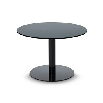 Tavolino Flash Ø60 cm - Struttura nero-nero - Tom Dixon