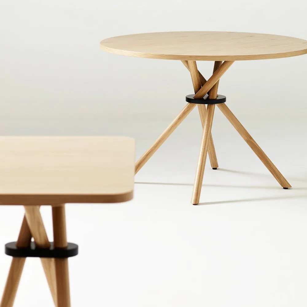 Tavolino Flash Ø60 cm, Supporto in rame e ottone Tom Dixon