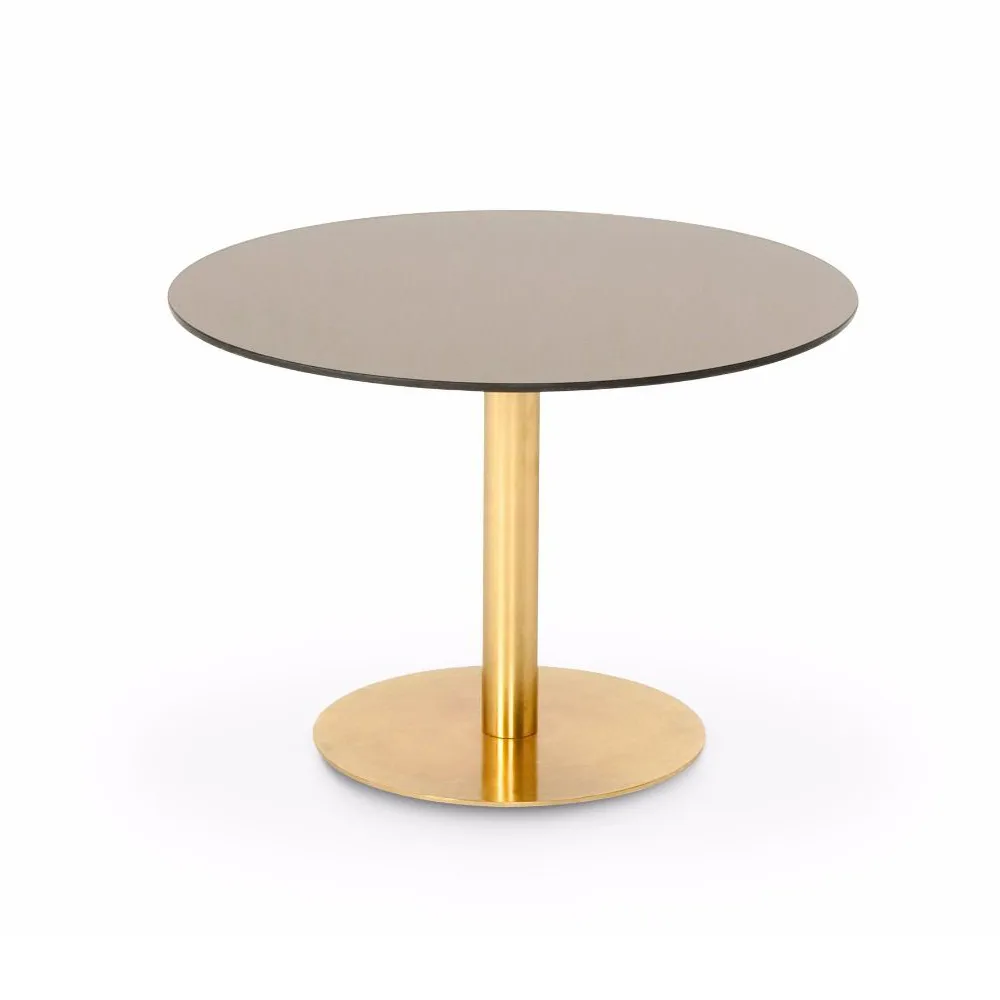 Tavolino Flash Ø60 cm, Supporto in rame e ottone Tom Dixon
