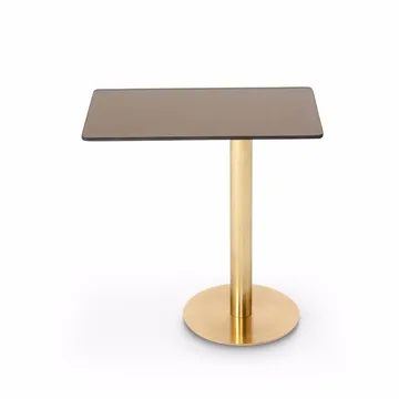 Tavolino laterale Flash 30x50 cm - Supporto in rame e ottone - Tom Dixon