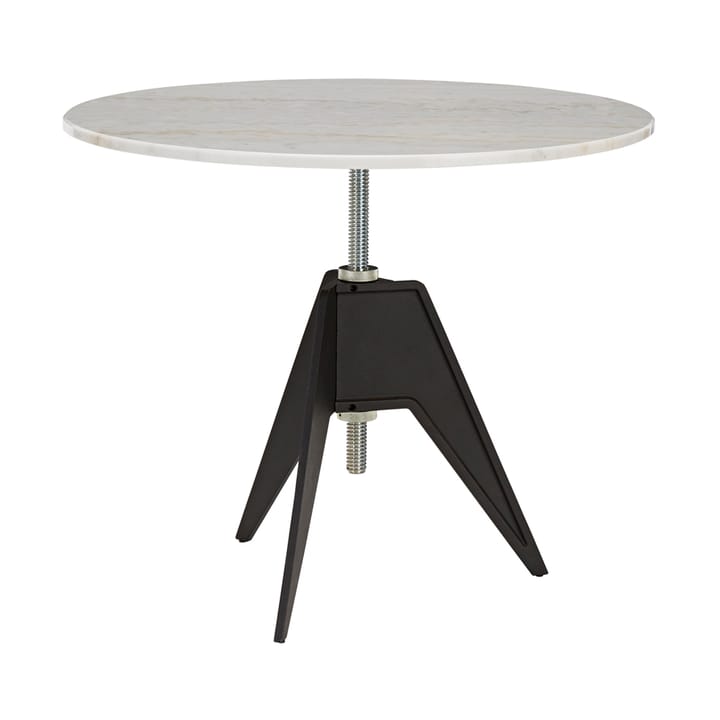 Tavolo da caffè Screw Ø90 cm - Bianco marmo-ghisa - Tom Dixon