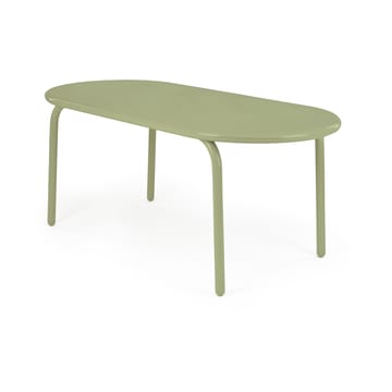 Tavolo da pranzo Groove 86x185 cm - Muschio - Tom Dixon