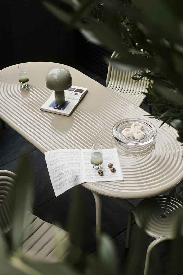 Tavolo da pranzo Groove 86x185 cm, Stucco Tom Dixon
