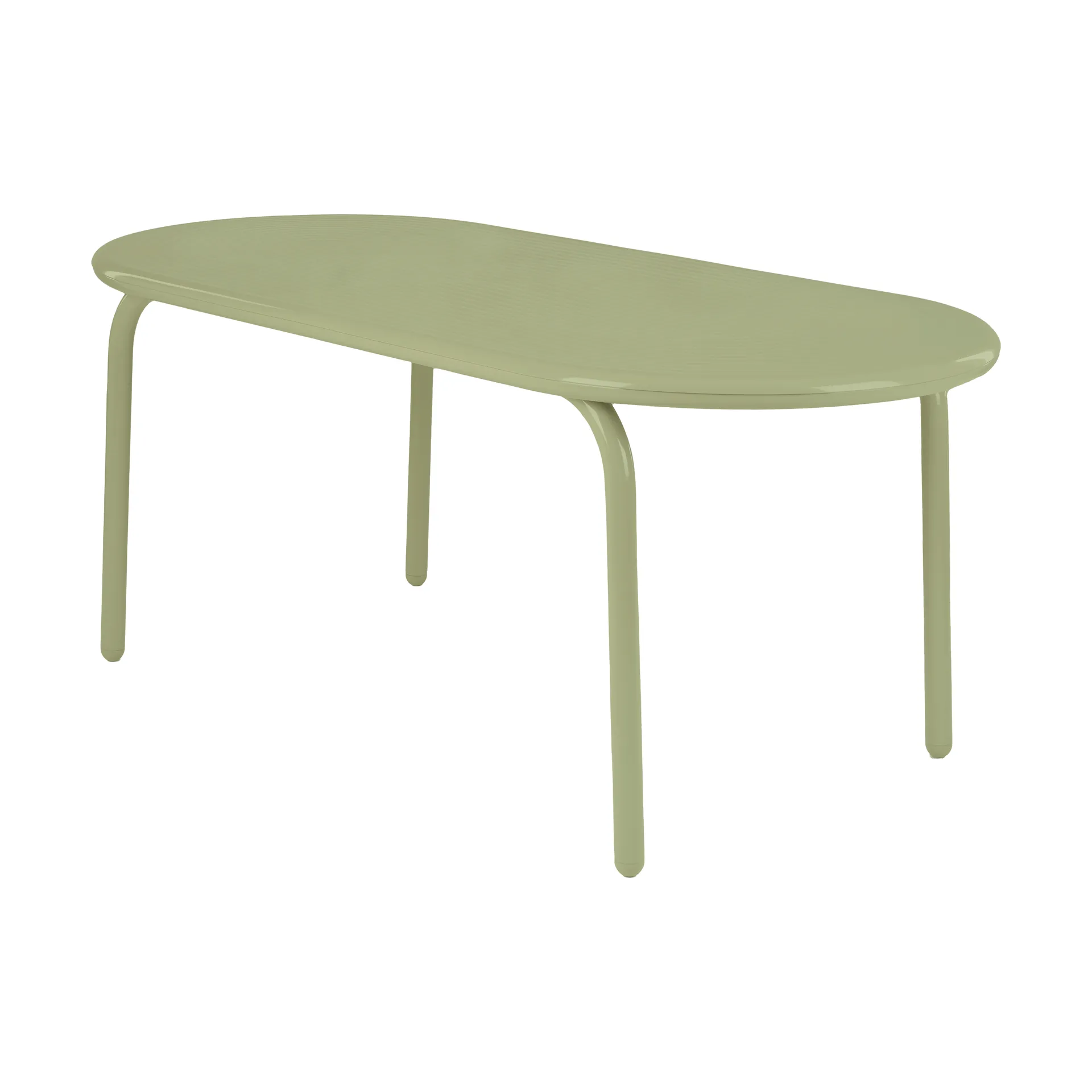 Tavolo da pranzo Groove Obround - Moss, 86x186 cm Tom Dixon
