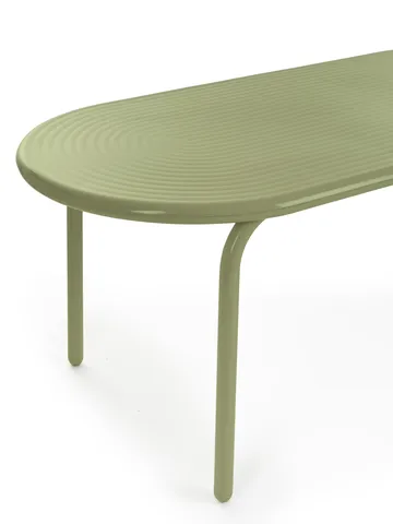 Tavolo da pranzo Groove Obround - Moss, 86x186 cm - Tom Dixon