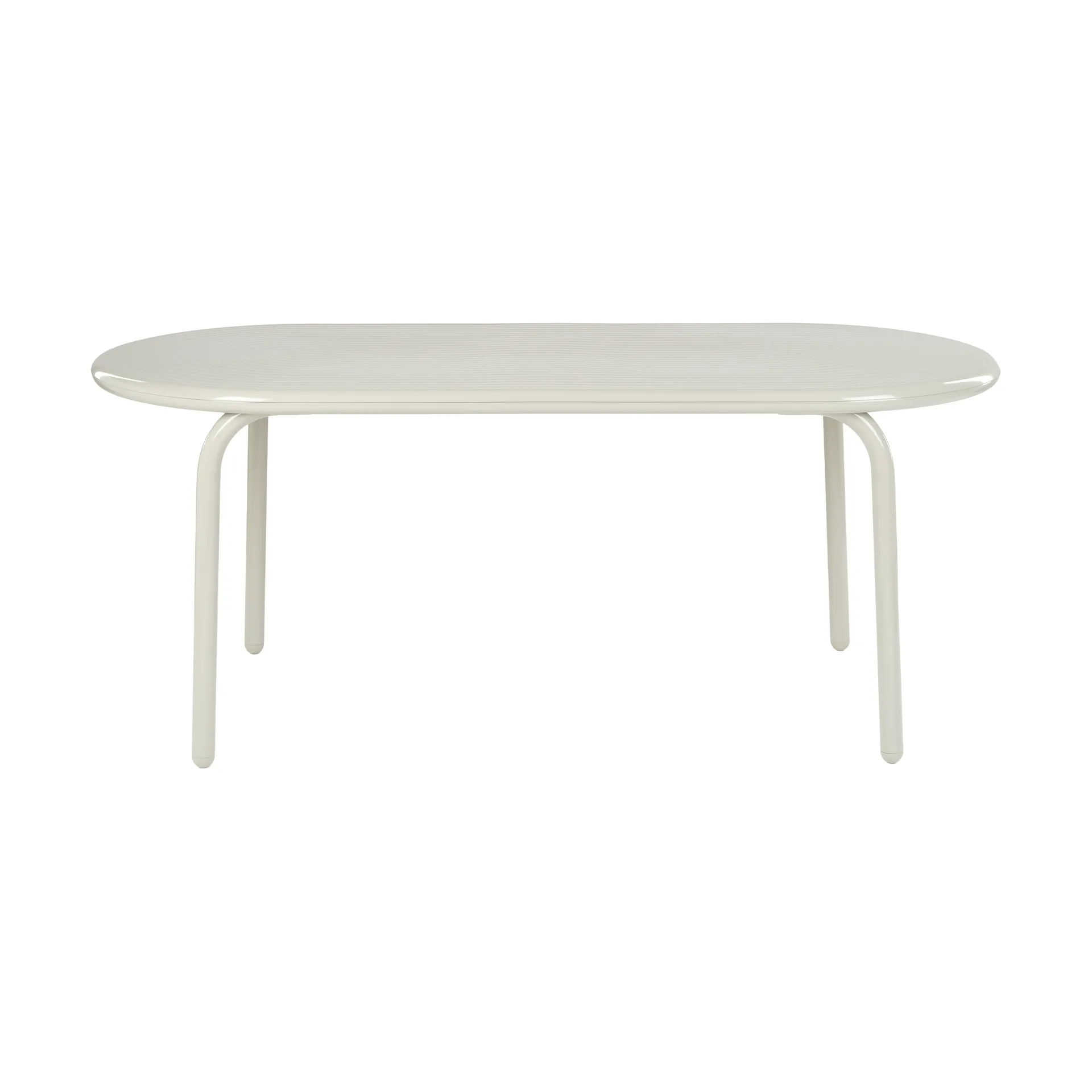 Tavolo da pranzo Groove Obround - Putty, 86x186 cm Tom Dixon