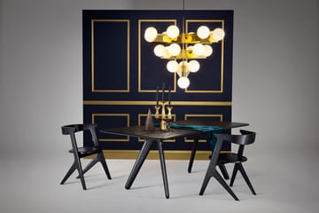 Tavolo slab 96x200 cm - Rovere nero - Tom Dixon