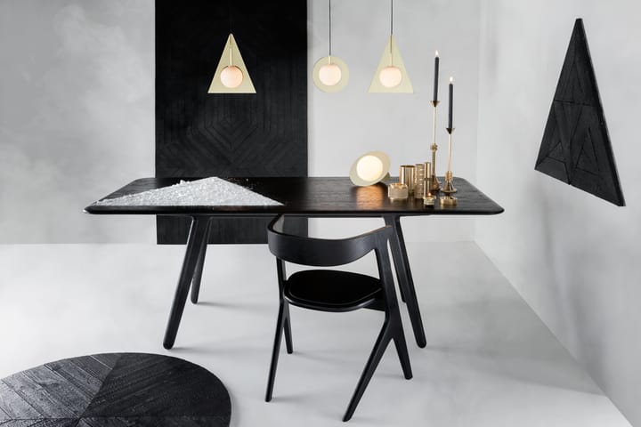 Tavolo slab 96x200 cm, Rovere nero Tom Dixon