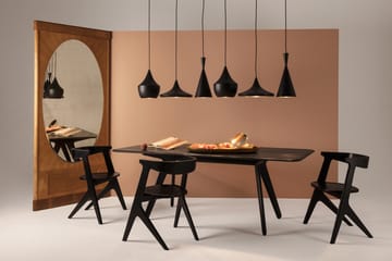 Tavolo slab 96x200 cm - Rovere nero - Tom Dixon