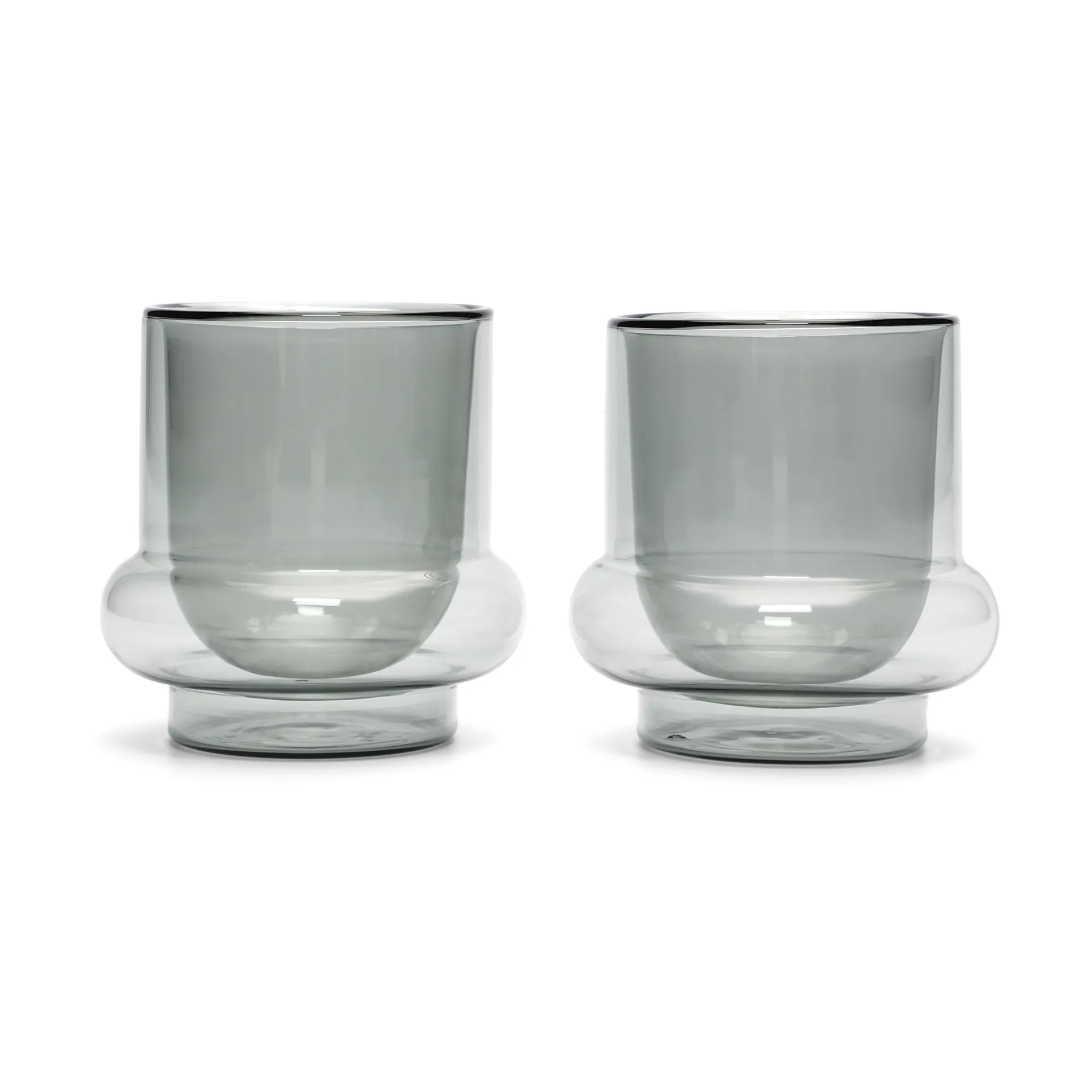 Tazza da caffè Bump 20 cl 2-pack, Grigio Tom Dixon