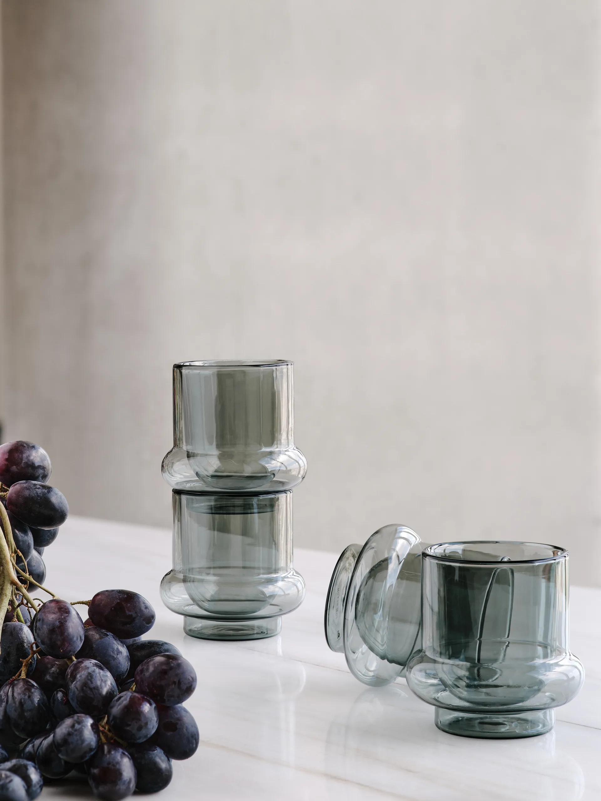 Tazza da caffè Bump 20 cl 2-pack, Grigio Tom Dixon
