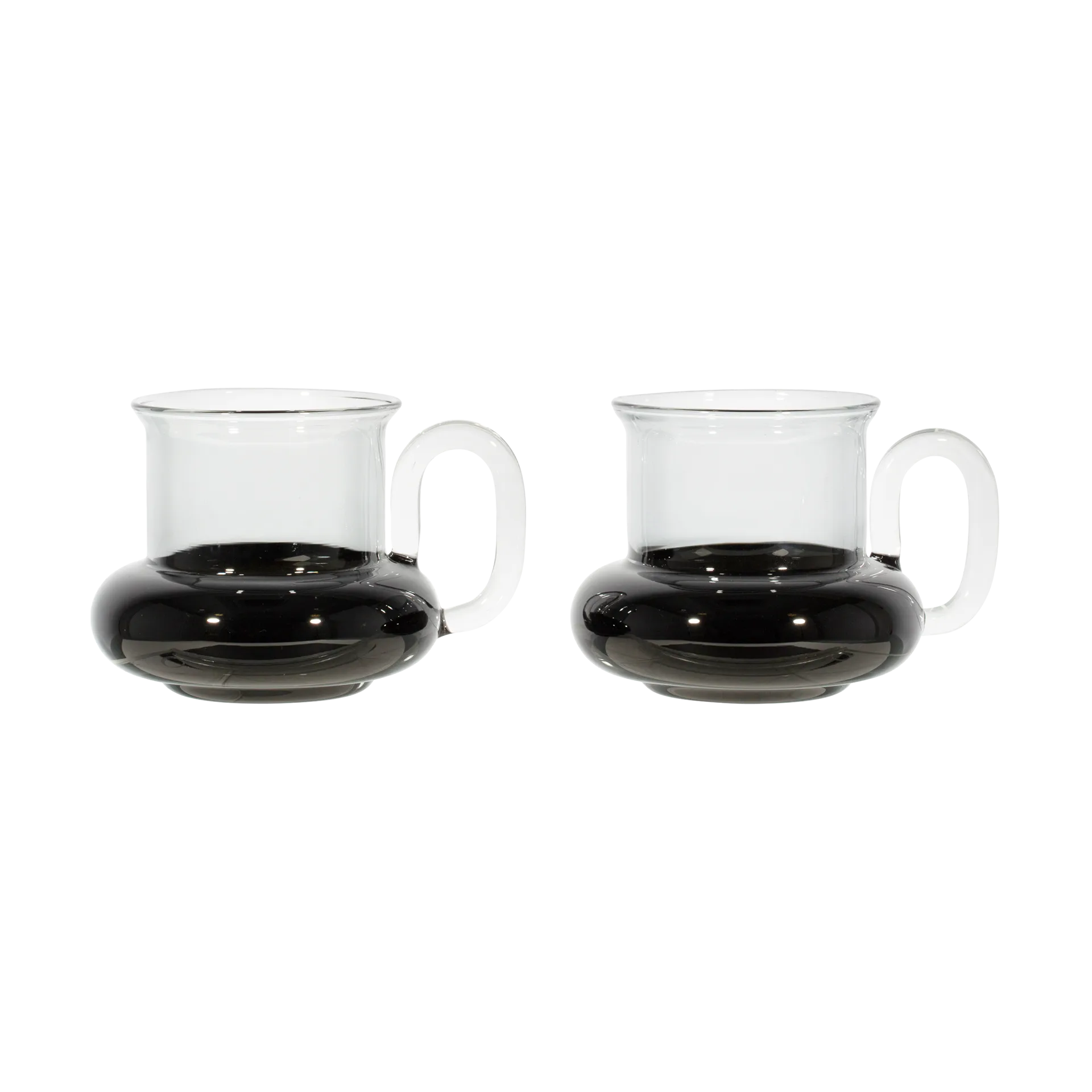 Tazza da tè Bump, set da 2, Nero Tom Dixon