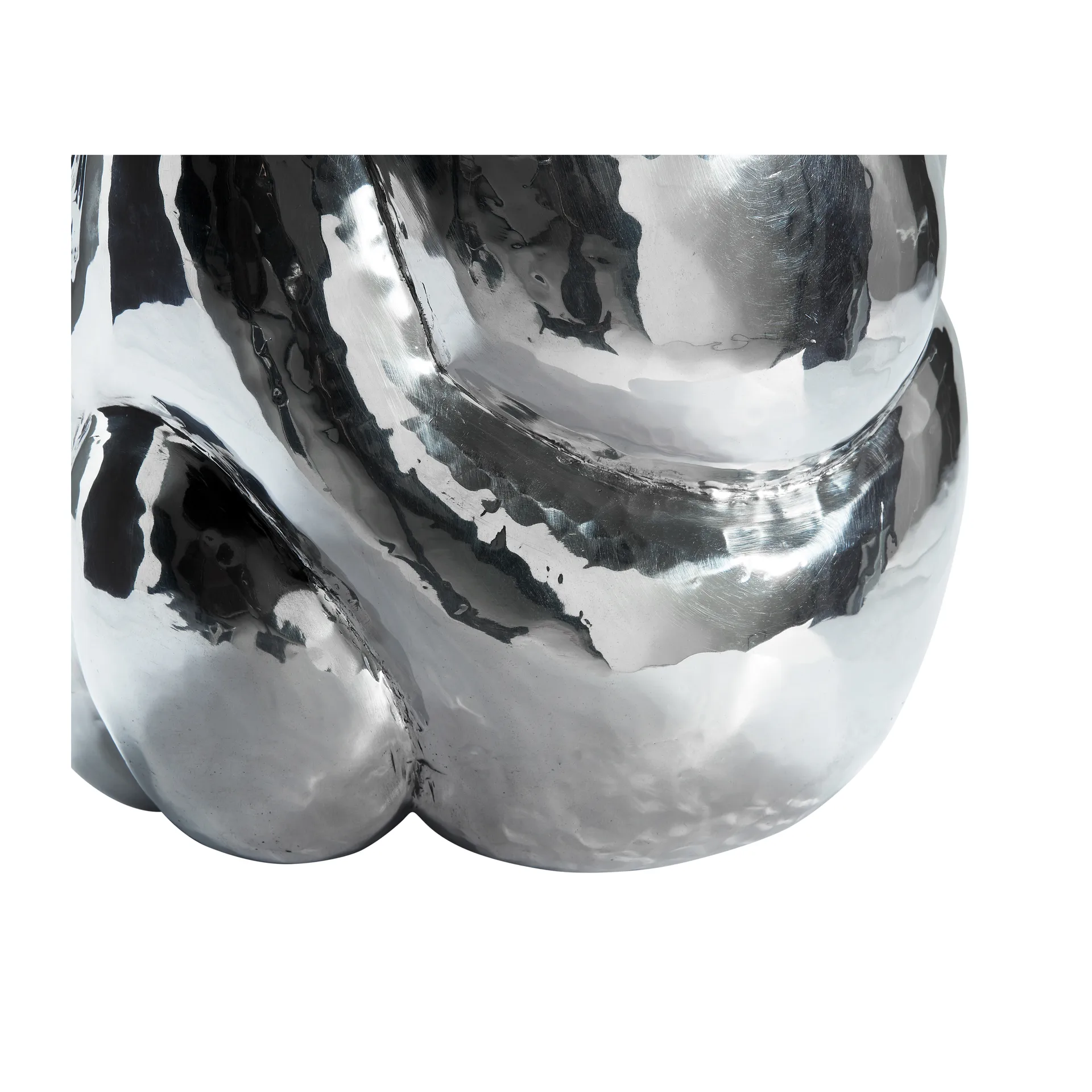 Vaso basso Cloud, Argento Tom Dixon