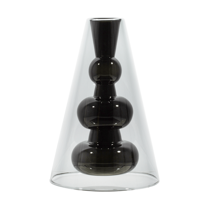 Vaso Bump Cone - Nero - Tom Dixon