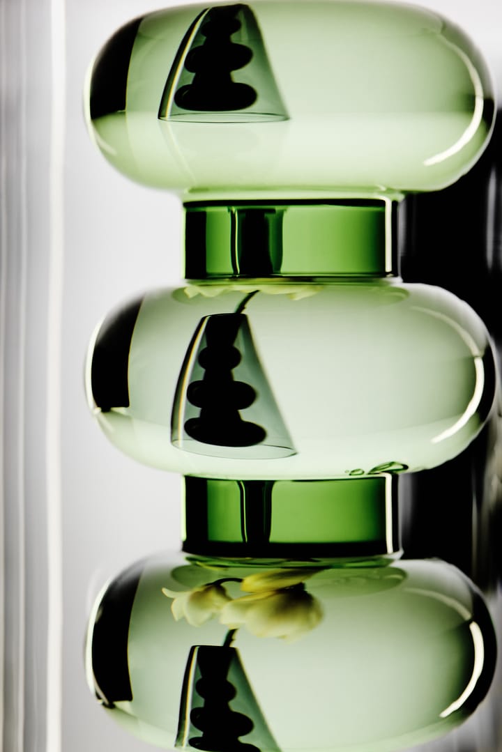 Vaso Bump Tall, Green Tom Dixon